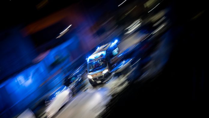 blue and white car on road